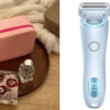 2 In 1 Hair Removal Epilator USB Rechargeable Trimmer Women Body Razor Face Leg Armpit Bikini Hand Pubic Shaver Hair Remover - Image 5