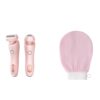 2 In 1 Hair Removal Epilator USB Rechargeable Trimmer Women Body Razor Face Leg Armpit Bikini Hand Pubic Shaver Hair Remover - Image 2