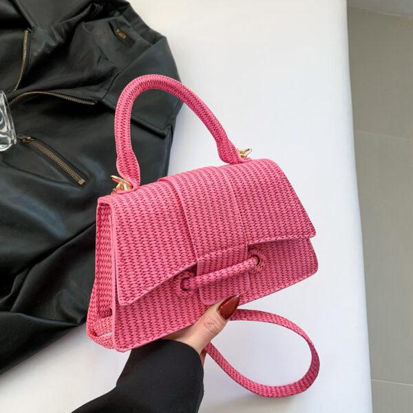 French Fashion Casual Simple Western Style Simple Fashion Shoulder Messenger Bag - Image 10
