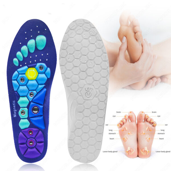 Medical Magnetic Insole Therapy Sports Insoles Orthopedic Insoles Massage Foot Weight Loss Slimming Acupressure Anti-fatigue Health Care Shoe Pads - Image 7