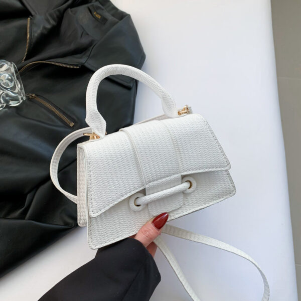 French Fashion Casual Simple Western Style Simple Fashion Shoulder Messenger Bag - Image 8